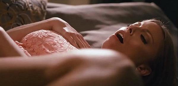 Busty blonde analed her date using toy